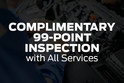 Complimentary Multi-Point Inspection with All Services