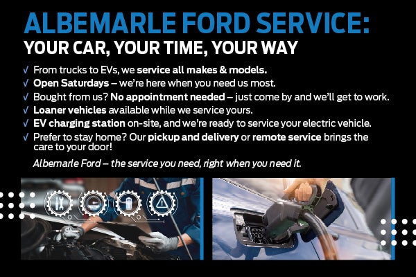 Albemarle Ford Service: